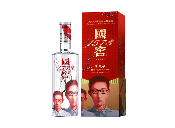 本溪回收国窖1573·艺术新春酒·东方面