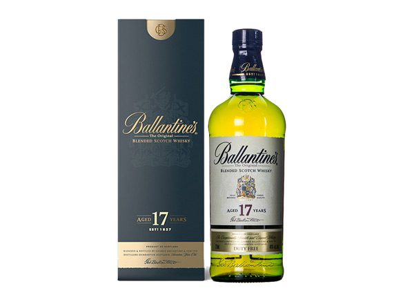 本溪百龄坛威士忌回收百龄坛17年Ballantine's苏格兰威士忌700ML洋酒