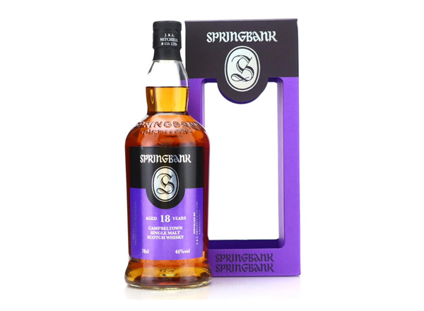 本溪Springbank云顶18年威士忌回收云顶威士忌洋酒700ml