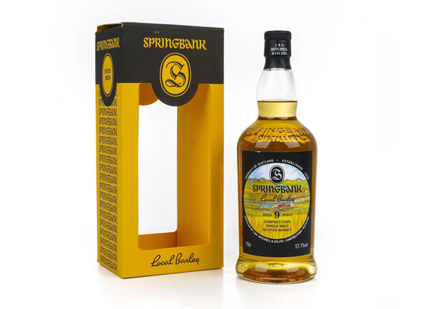 本溪Springbank回收云顶9年大麦第四版威士忌700ml洋酒云顶本地大麦