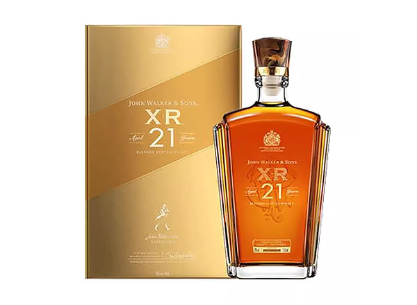 本溪Johnnie Walker尊尼获加XR21年回收尊尼获加威士忌约翰走路洋酒750ml礼盒