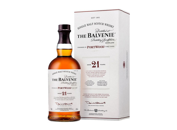 本溪回收百富威士忌21年波特桶陈酿The Balvenie Portwood Single百富洋酒收购