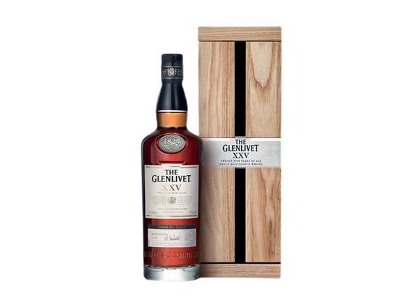 本溪格兰威特威士忌回收格兰威特25年陈酿威士忌The Glenlivet XXV洋酒上门收购