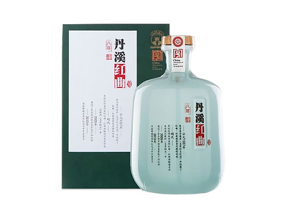 本溪丹溪黄酒回收丹溪8年红曲黄酒750mL 2瓶礼盒装