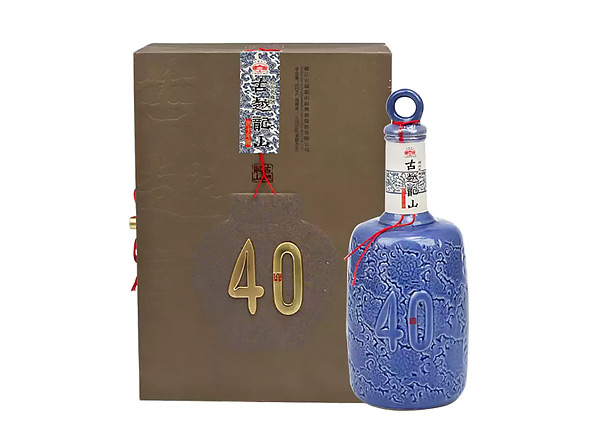 本溪古越龙山40年黄酒回收古越龙山四十年陈酿花雕酒